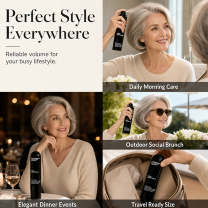 qevrisa Peach-scented Volumizing & Setting Spray
