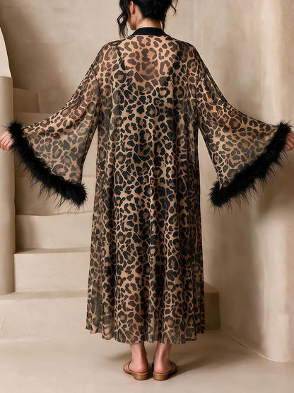 Cozy Lace-Accented Hooded Knit Two-Piece Set