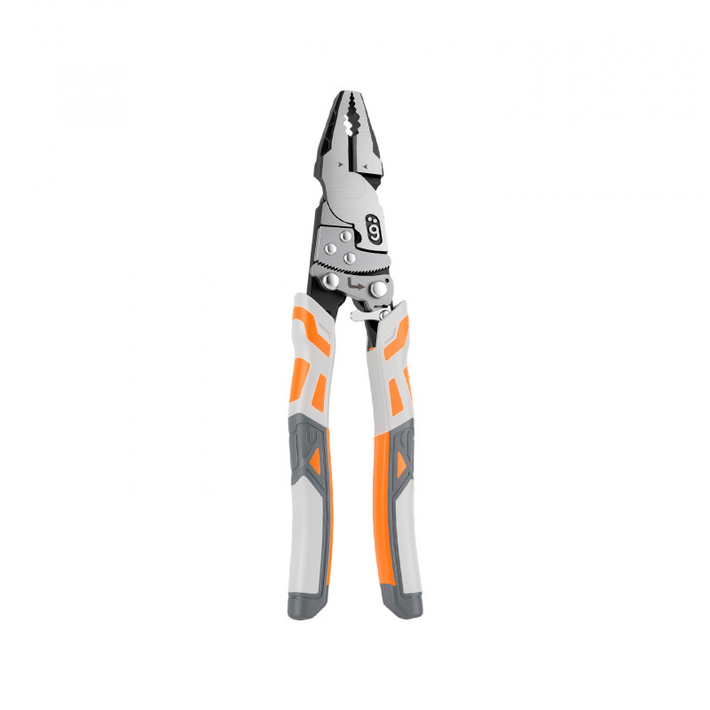 Qevrisa 9-Inch Ratcheting Self-Locking Multifunction Pliers